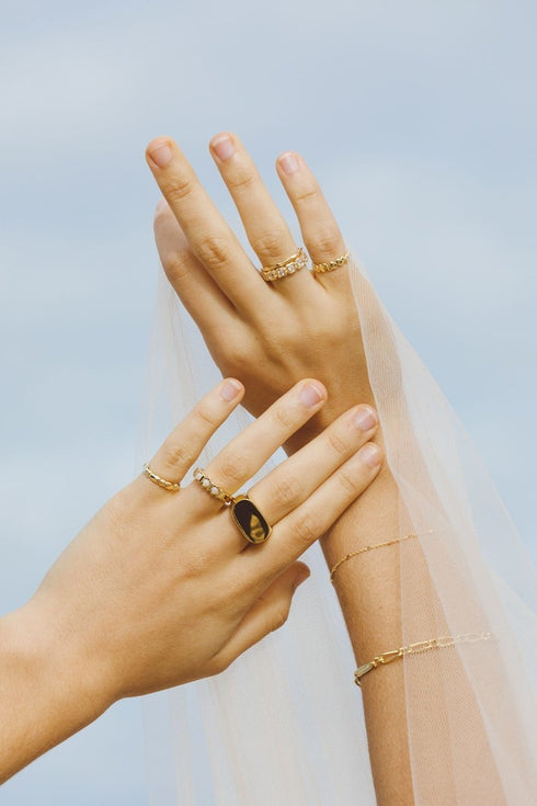 SHINE FOR ETERNITY RING GOUD